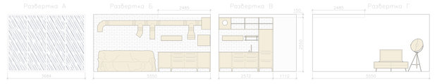 Фото из портфолио Кухня-гостиная – фотографии дизайна интерьеров на INMYROOM