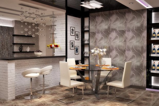 Фото из портфолио Яркие варианты освещения – фотографии дизайна интерьеров на INMYROOM