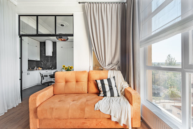 Фото из портфолио Апельсиновый фреш – фотографии дизайна интерьеров на INMYROOM