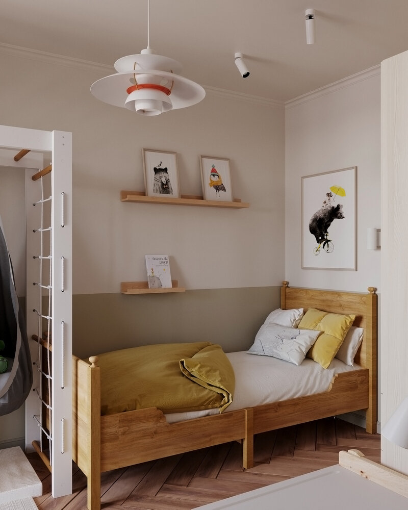 Фотография: Детская в стиле Современный, Квартира, Проект дня, Санкт-Петербург, 3 комнаты, 60-90 метров, Анастасия Струве – фото на INMYROOM Фотография: Детская в стиле Современный, Квартира, Проект дня, Санкт-Петербург, 3 комнаты, 60-90 метров, Анастасия Струве – фото на INMYROOM