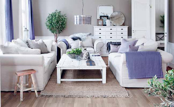 Фотография: Гостиная в стиле Прованс и Кантри, Классический, Скандинавский, Современный – фото на INMYROOM