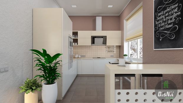 Фото из портфолио Проект частного дома 150 м2  – фотографии дизайна интерьеров на INMYROOM