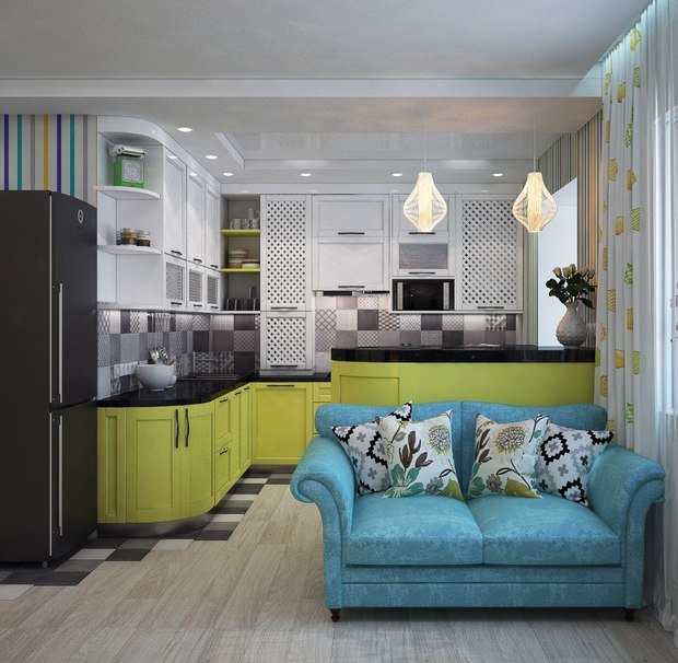 Фото из портфолио Lemon tree – фотографии дизайна интерьеров на INMYROOM