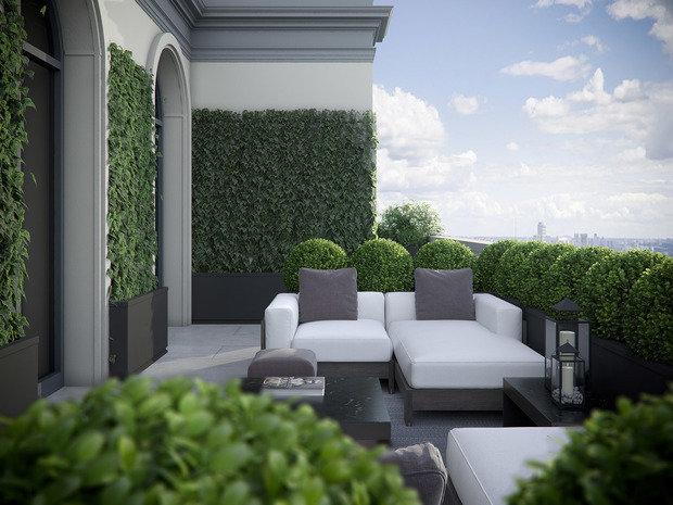 Фото из портфолио Клубный дом на Бронной – фотографии дизайна интерьеров на INMYROOM