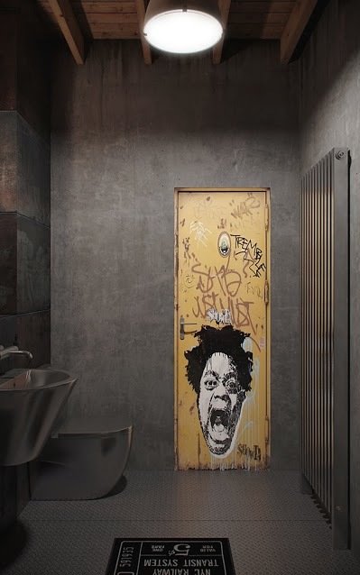 Фотография: Ванная в стиле Лофт, Квартира, Дома и квартиры, Проект недели – фото на INMYROOM