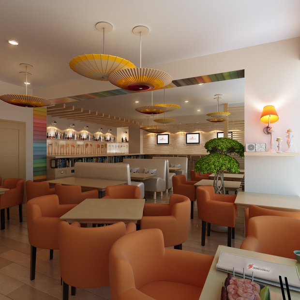 Фото из портфолио кафе ЗАБИЯКИ – фотографии дизайна интерьеров на INMYROOM