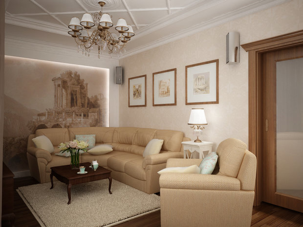 Фото из портфолио Уютная классика. – фотографии дизайна интерьеров на INMYROOM