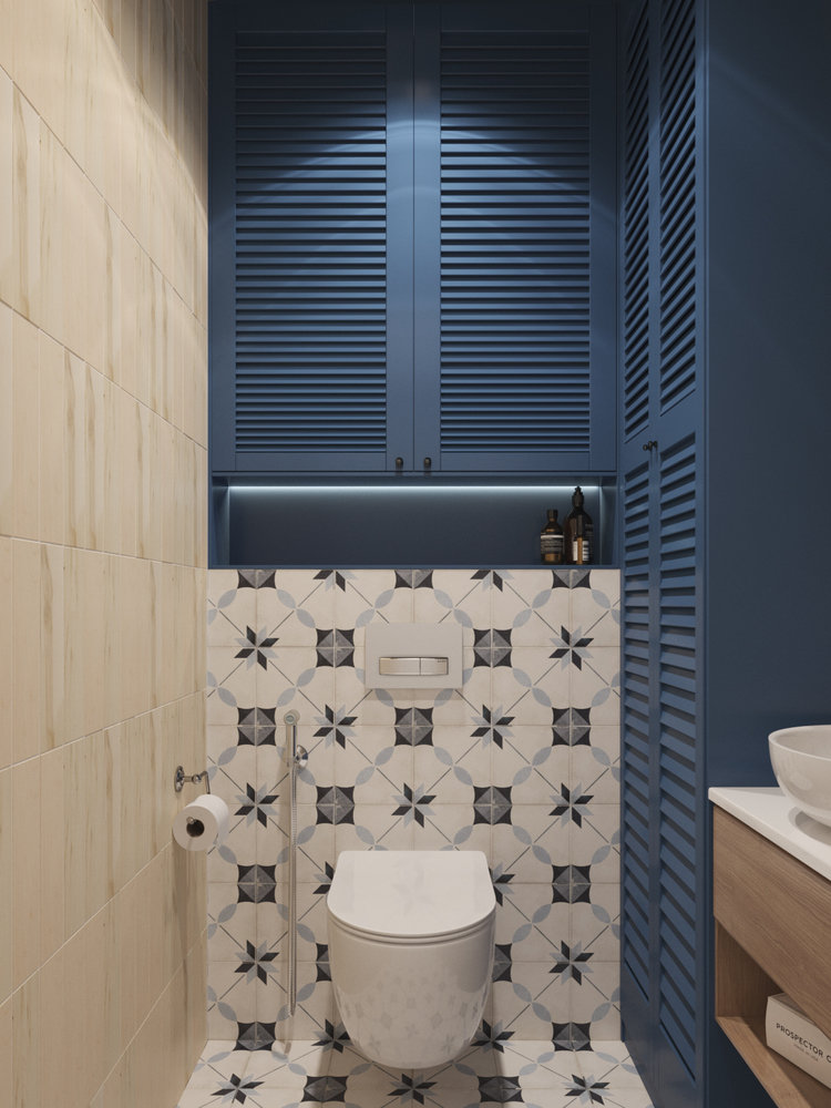 Фотография: Ванная в стиле Современный, Квартира, Проект дня, Москва, Юлия Чернова, 3 комнаты, 60-90 метров – фото на INMYROOM Фотография: Ванная в стиле Современный, Квартира, Проект дня, Москва, Юлия Чернова, 3 комнаты, 60-90 метров – фото на INMYROOM