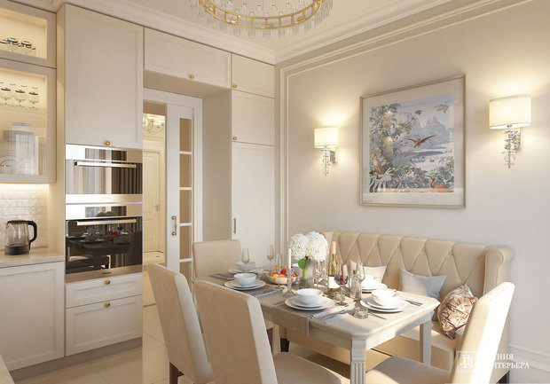 Фото из портфолио Квартира современная классика – фотографии дизайна интерьеров на INMYROOM