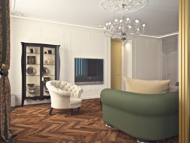 Фото из портфолио Квартира на Кирочной ул. – фотографии дизайна интерьеров на INMYROOM