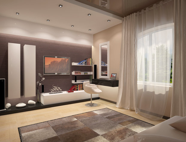Фото из портфолио Глоток воздуха – фотографии дизайна интерьеров на INMYROOM