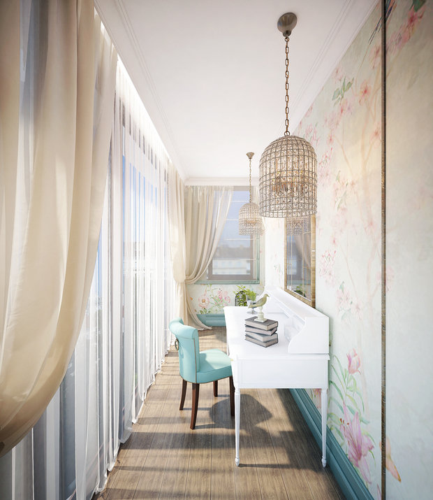 Фото из портфолио Лиловые мечты – фотографии дизайна интерьеров на INMYROOM