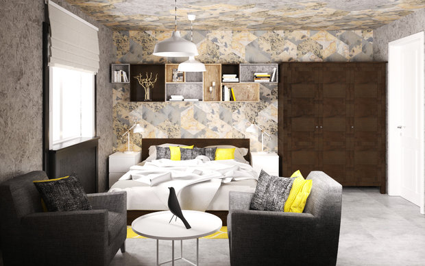 Фото из портфолио Интерьер из плит OSB – фотографии дизайна интерьеров на INMYROOM