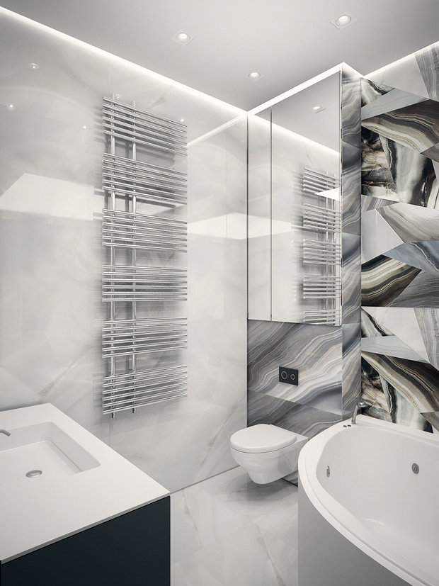 Фото из портфолио Осколки льда – фотографии дизайна интерьеров на INMYROOM