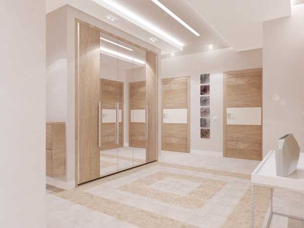 Фото из портфолио Улица Болотникова, 105 м2 – фотографии дизайна интерьеров на INMYROOM