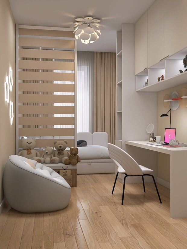 Фото из портфолио  г. Санкт-Петербург. Частичный проект двух детских и спальни – фотографии дизайна интерьеров на INMYROOM