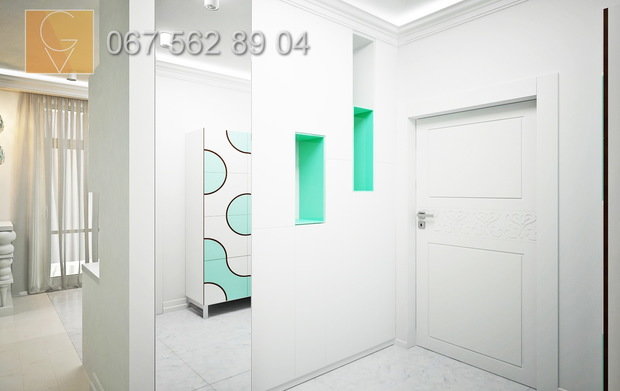 Фото из портфолио Цветной интерьер – фотографии дизайна интерьеров на INMYROOM