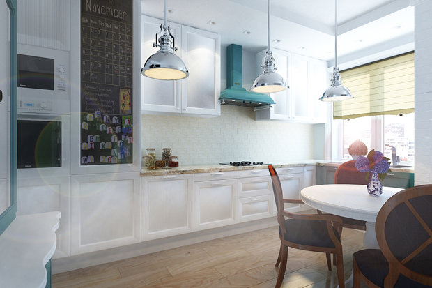 Фото из портфолио Дизайн-проект квартиры. – фотографии дизайна интерьеров на INMYROOM