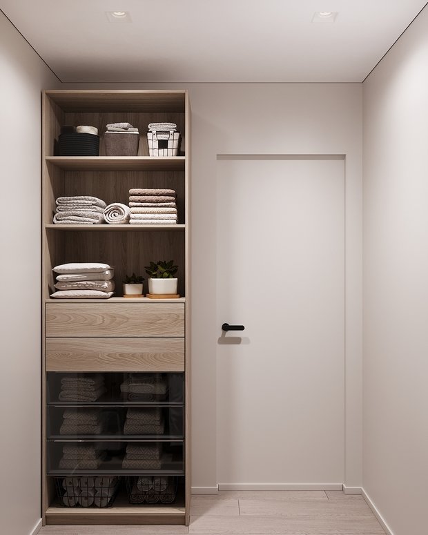 Фото из портфолио Современный интерьер в ЖК «Znak», Ижевск, 73 кв. м2 – фотографии дизайна интерьеров на INMYROOM