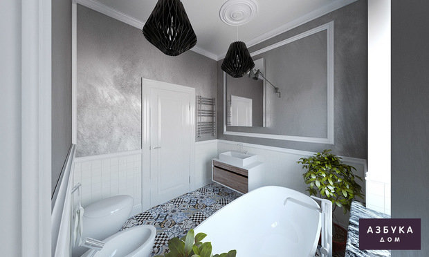 Фото из портфолио Квартира на наб. Макарова – фотографии дизайна интерьеров на INMYROOM