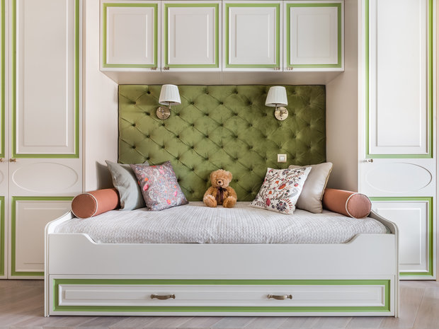 Фотография: Детская в стиле Современный, Классический, Квартира, Проект недели, Самара, Artek Design Studio, 4 и больше, Более 90 метров, Оксана Агапонова – фото на INMYROOM