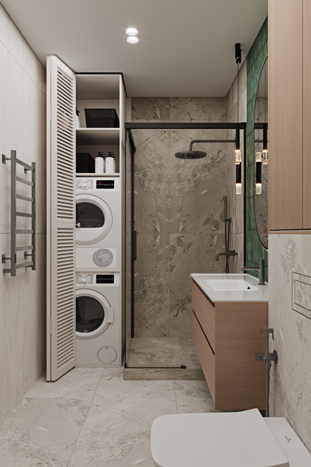 Фото из портфолио Квартира ЖК Грани  – фотографии дизайна интерьеров на INMYROOM