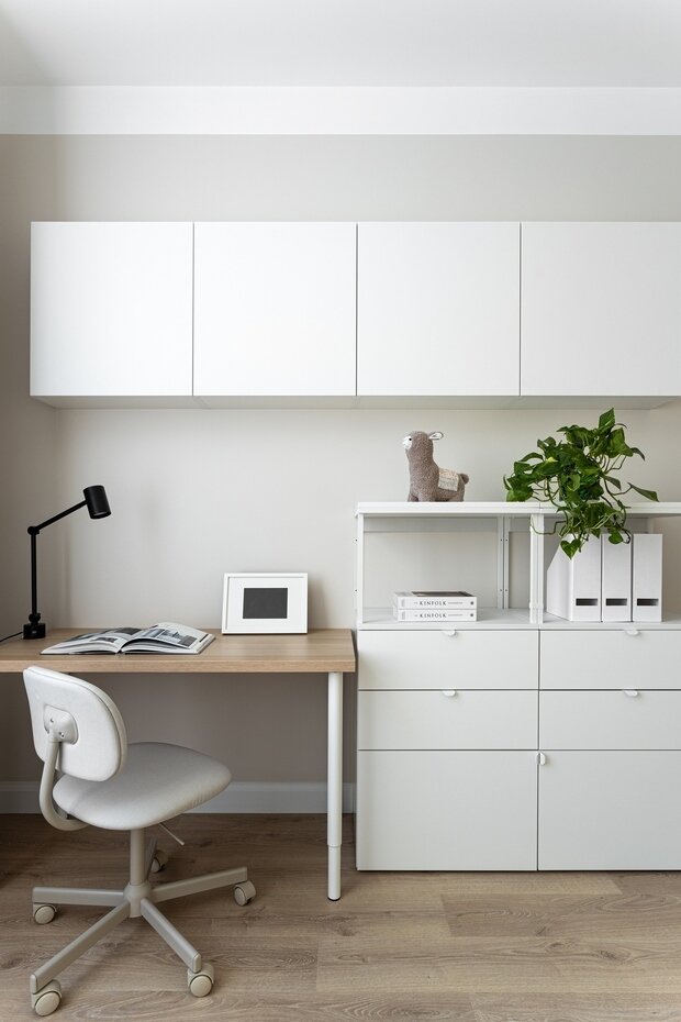 Фотография: Детская в стиле Скандинавский, Современный, Минимализм, Квартира, Проект недели, Москва, 2 комнаты, 60-90 метров, Мария Пашкевич – фото на INMYROOM