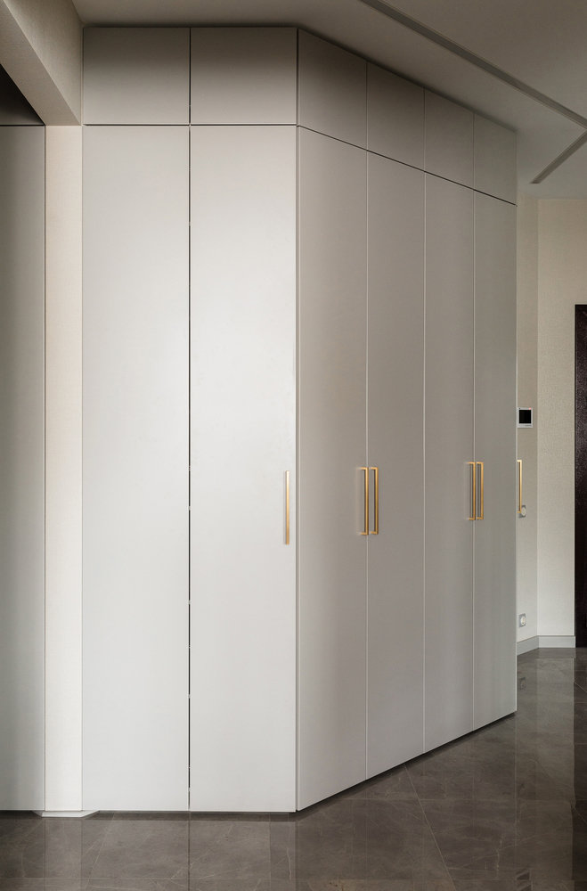 Фотография: Прихожая в стиле Современный, Квартира, Проект недели, Санкт-Петербург, Монолитный дом, 3 комнаты, Более 90 метров, Ольга Дианова, Лилия Темербулатова, D&T architects – фото на INMYROOM