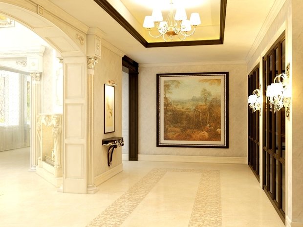 Фото из портфолио Дизайн частного коттеджа в классическом стиле – фотографии дизайна интерьеров на INMYROOM