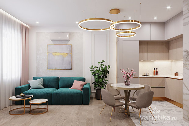Фото из портфолио 110_greenpark – фотографии дизайна интерьеров на INMYROOM
