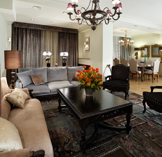 Фотография: Гостиная в стиле Восточный – фото на INMYROOM