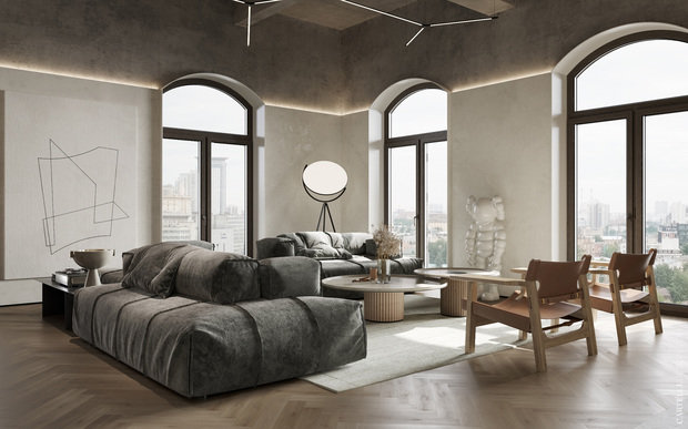 Фото из портфолио Beton M8 – фотографии дизайна интерьеров на INMYROOM