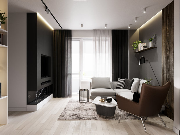 Фото из портфолио Минимализм  – фотографии дизайна интерьеров на INMYROOM
