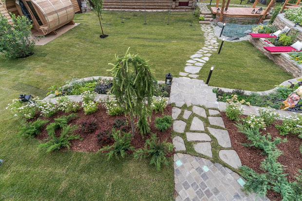 Фотография: Ландшафт в стиле Современный, Стиль жизни, Дачный ответ – фото на INMYROOM