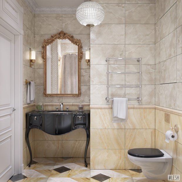 Фото из портфолио TRIBYTSA - 110M – фотографии дизайна интерьеров на INMYROOM