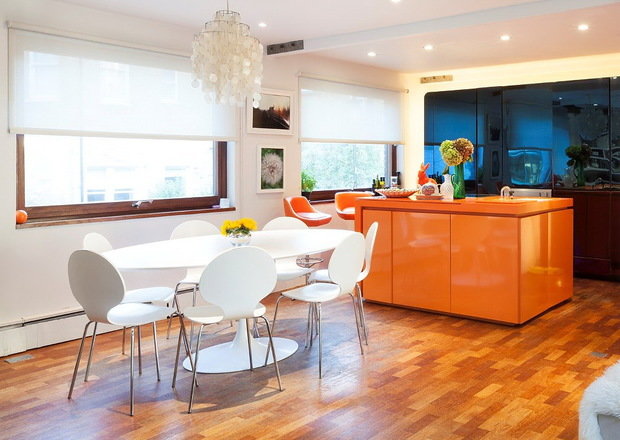 Фотография: Кухня и столовая в стиле Скандинавский, Эклектика, Гостиная, Декор интерьера, Интерьер комнат, Проект недели, Илья Хомяков – фото на INMYROOM