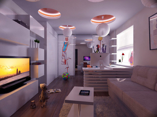 Фото из портфолио Минимализм в интерьере – фотографии дизайна интерьеров на INMYROOM