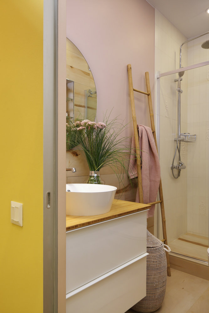 Фотография: в стиле , Современный, Малогабаритная квартира, Квартира, Проект недели, Москва, 1 комната, до 40 метров, Своя атмосфера – фото на INMYROOM