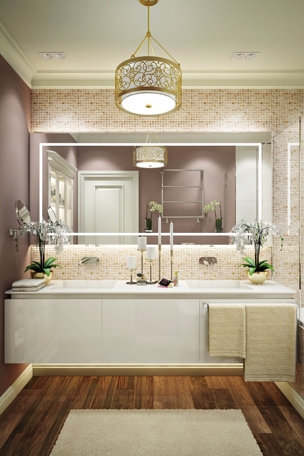 Фото из портфолио Английский квартал. Ванная. – фотографии дизайна интерьеров на INMYROOM