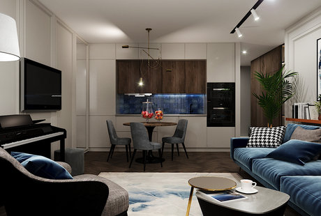 Дизайн квартиры Art Plaza