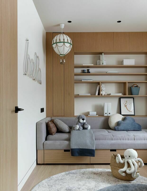 Фотография: Детская в стиле Современный, Квартира, Проект дня, Москва, Сталинка, 4 и больше, 60-90 метров, MNdesign – фото на INMYROOM