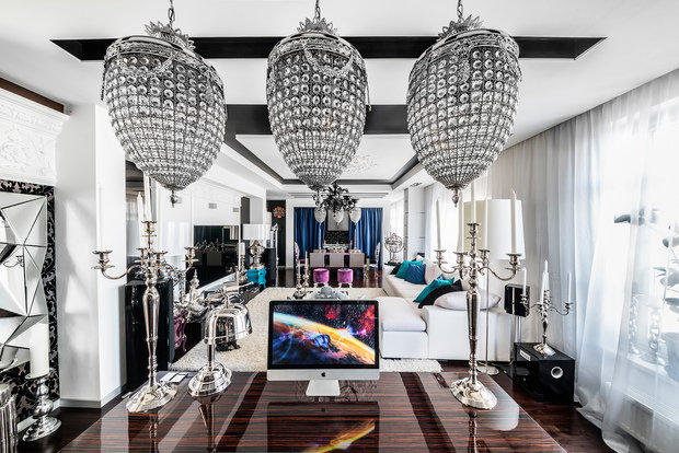 Фото из портфолио Интерьер квартиры в стиле Фьюжн – фотографии дизайна интерьеров на INMYROOM