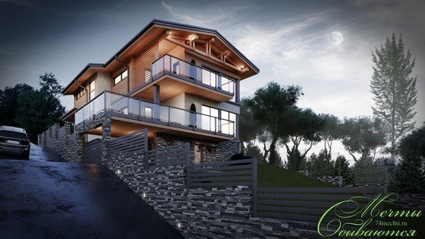 Фото из портфолио Комплекс в Хосте – фотографии дизайна интерьеров на INMYROOM