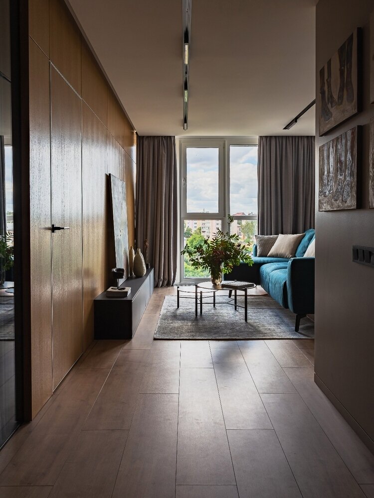 Фотография: Гостиная в стиле Современный, Квартира, Проект недели, Беларусь, 3 комнаты, 60-90 метров, Мозырь, Катерина Шилюк – фото на INMYROOM