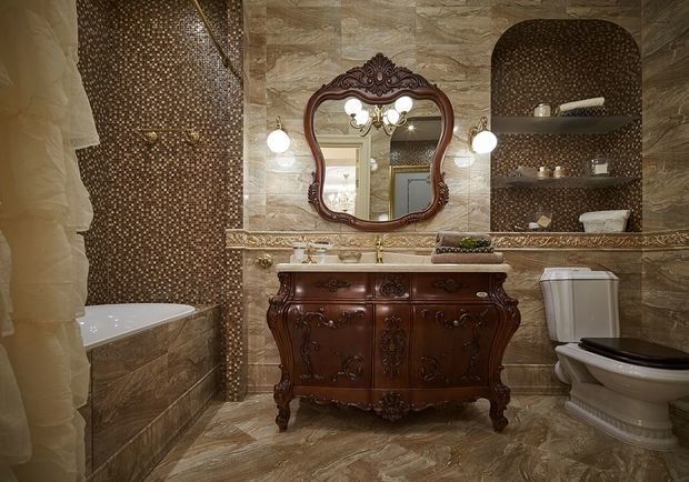 Фото из портфолио Квартира в ЖК «Континенталь» - Роскошный замок для троих – фотографии дизайна интерьеров на INMYROOM