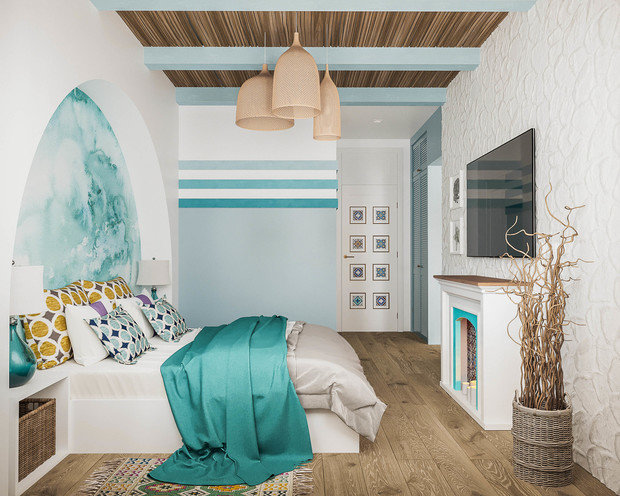 Фото из портфолио Дыхание моря – фотографии дизайна интерьеров на INMYROOM