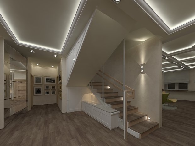 Фото из портфолио Загородный дом – фотографии дизайна интерьеров на INMYROOM