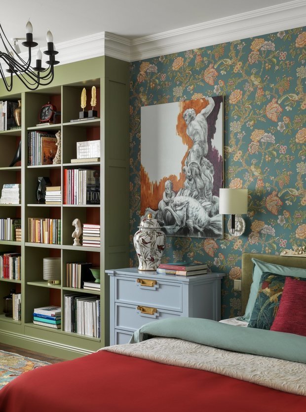 Фотография: Спальня в стиле Эклектика, Гид, Марина Саркисян, Ирина Кривцова, ARCA design, Даша Третьякова, Екатерина Евдокимова, Мария и Евгений Латышевы, спальня в гостиной – фото на INMYROOM