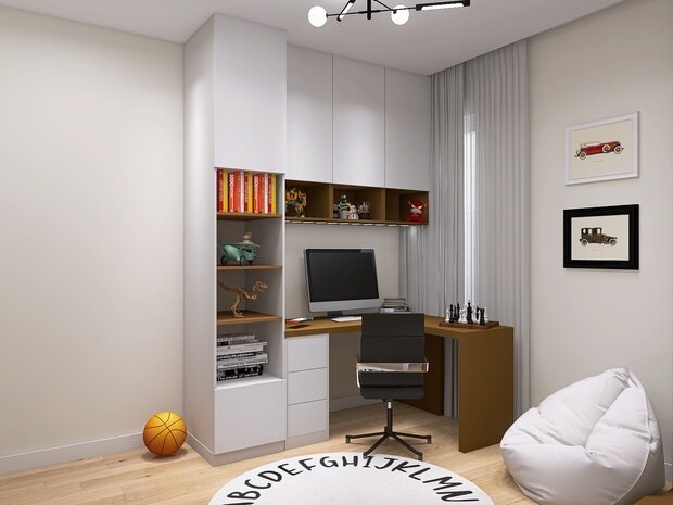 Фото из портфолио  г. Санкт-Петербург. Частичный проект двух детских и спальни – фотографии дизайна интерьеров на INMYROOM