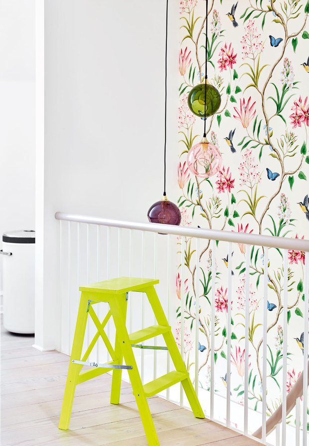 Фото из портфолио Яркий Пентхаус класса люкс с красочными обоями – фотографии дизайна интерьеров на INMYROOM